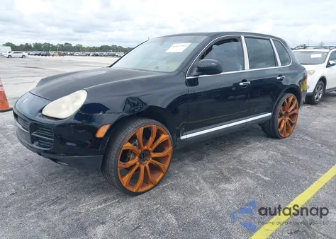 2004 Porsche Cayenne S z USA, uszkodzony, nr VIN WP1AB29P74LA75176